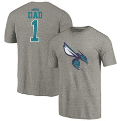 Charlotte Hornets Greatest Dad Tri-Blend T-Shirt Discount