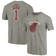 Miami Heat Greatest Dad Tri-Blend T-Shirt Online