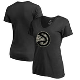 Atlanta Hawks Women's Cloak Camo V-Neck T-Shirt Online
