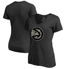 Atlanta Hawks Women's Cloak Camo V-Neck T-Shirt Online