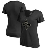 New Orleans Pelicans Women's Cloak Camo V-Neck T-Shirt Discount
