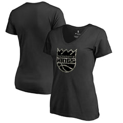 Sacramento Kings Women's Cloak Camo V-Neck T-Shirt sale Outlet
