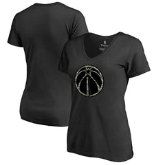 Washington Wizards Women's Cloak Camo V-Neck T-Shirt On Sale