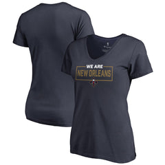 New Orleans Pelicans Women's We Are Iconic Collection V-Neck T-Shirt For Sale