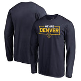 Denver Nuggets We Are Iconic Collection Long Sleeve T-Shirt sale On Sale