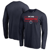 Washington Wizards We Are Iconic Collection Long Sleeve T-Shirt New