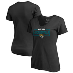 Jacksonville Jaguars Women's We Are Icon V-Neck T-Shirt