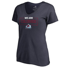 Colorado Avalanche Women's Iconic Collection V-Neck T-Shirt Outlet