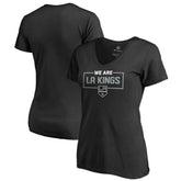 Los Angeles Kings Women's Iconic Collection V-Neck T-Shirt Outlet