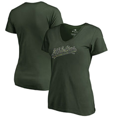 Athletics Women's Armed Forces Wordmark T-Shirt | MLB New