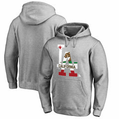 Los Angeles Dodgers Hometown Collection Cali Flag Pullover Hoodie | MLB For sale