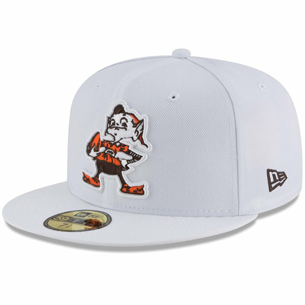 Cleveland Browns New Era Throwback Logo Omaha 59FIFTY Fitted Hat