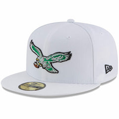 Philadelphia Eagles New Era Throwback Logo Omaha 59FIFTY Fitted Hat