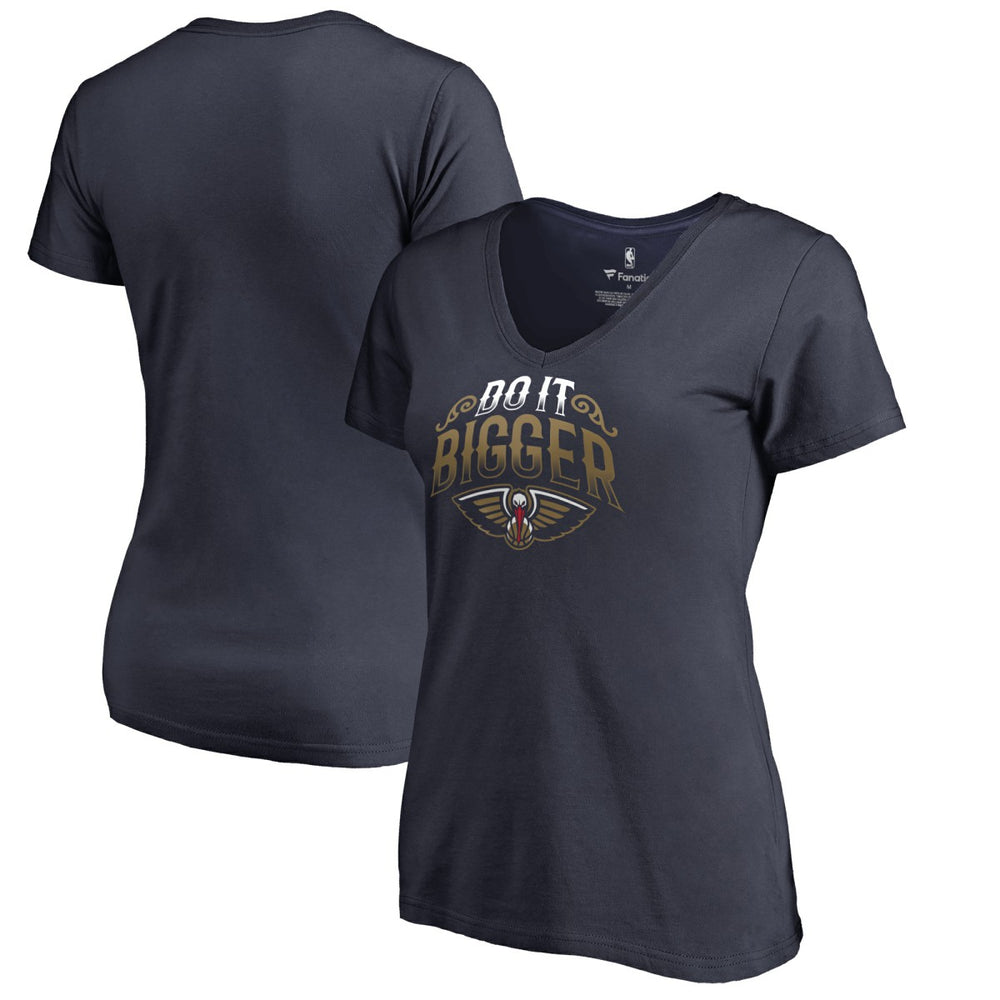 New Orleans Pelicans Women's Hometown Collection Do It Bigger V-Neck T-Shirt Online