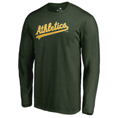 Athletics Team Wordmark Long Sleeve T-Shirt | MLB Online