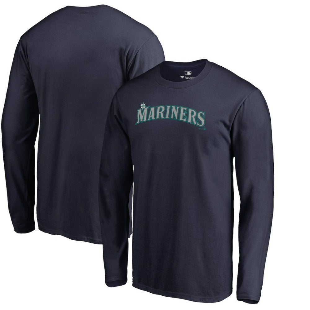 Seattle Mariners Team Wordmark Long Sleeve T-Shirt | MLB Online