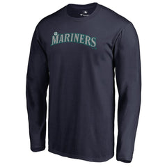 Seattle Mariners Team Wordmark Long Sleeve T-Shirt | MLB Online