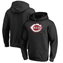 Cincinnati Reds Official Wordmark Fitted Pullover Hoodie | MLB Shop