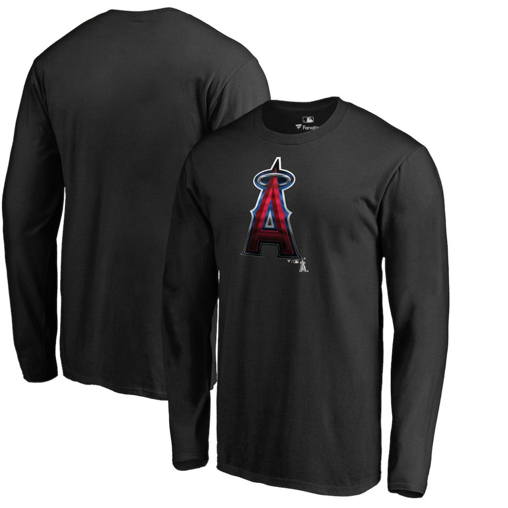 Los Angeles Angels Midnight Mascot Long Sleeve T-Shirt | MLB Near me