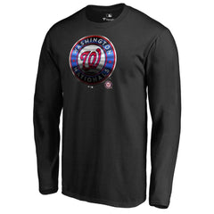Washington Nationals Midnight Mascot Long Sleeve T-Shirt | MLB US