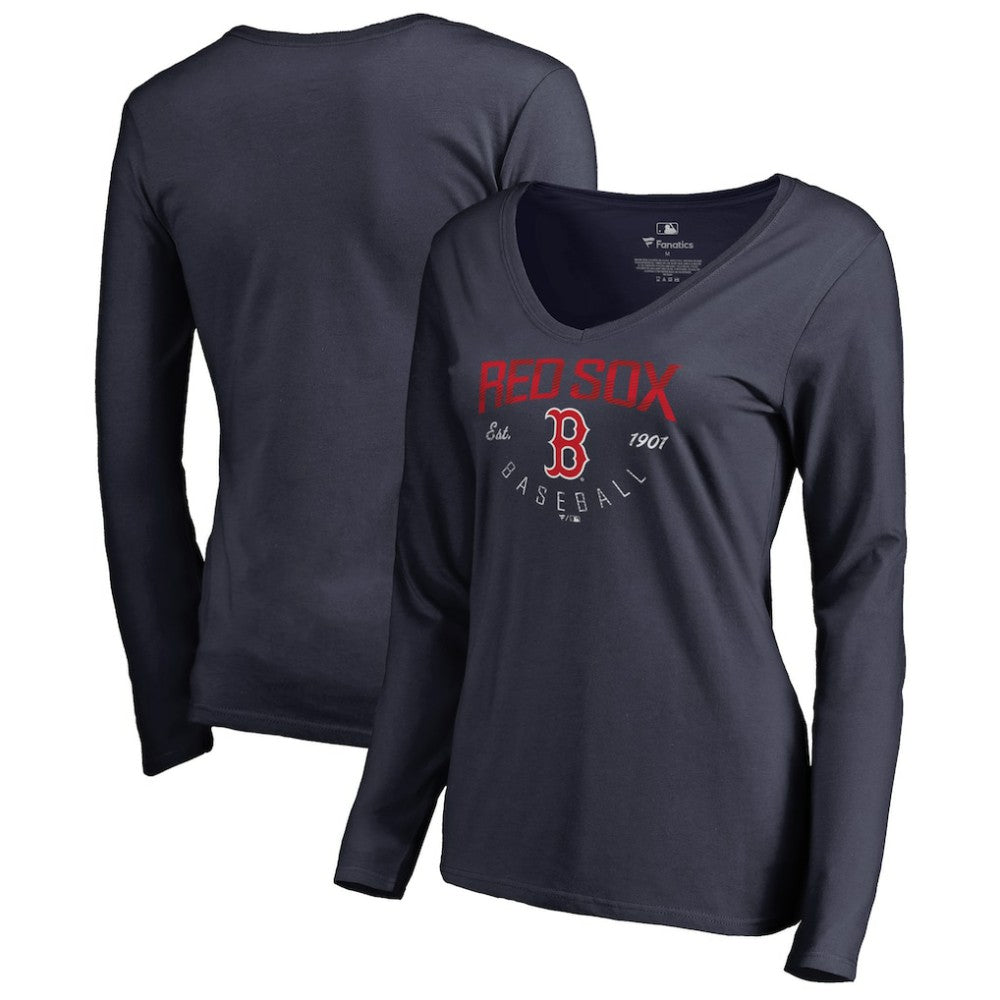 Boston Red Sox Women's Live For It Long Sleeve T-Shirt | MLB Sale