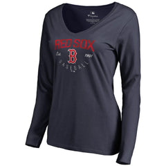 Boston Red Sox Women's Live For It Long Sleeve T-Shirt | MLB Sale