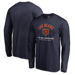 Chicago Bears Futbol Americano Long Sleeve T-Shirt