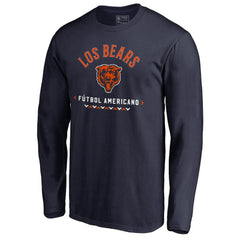 Chicago Bears Futbol Americano Long Sleeve T-Shirt