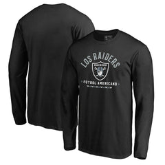 Las Vegas Raiders Futbol Americano Long Sleeve T-Shirt