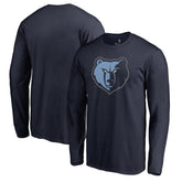 Memphis Grizzlies New Primary Logo Long Sleeve T-Shirt Outlet