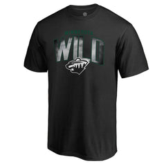 Minnesota Wild Arch Smoke T-Shirt On Sale