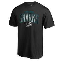 San Jose Sharks Arch Smoke T-Shirt Online