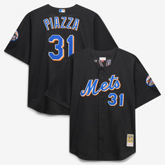 Mike Piazza New York Mets Mitchell & Ness Big & Tall Cooperstown Mesh Batting Practice Jersey | MLB Sale