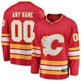Calgary Flames Fanatics Home Breakaway Custom Jersey Sale