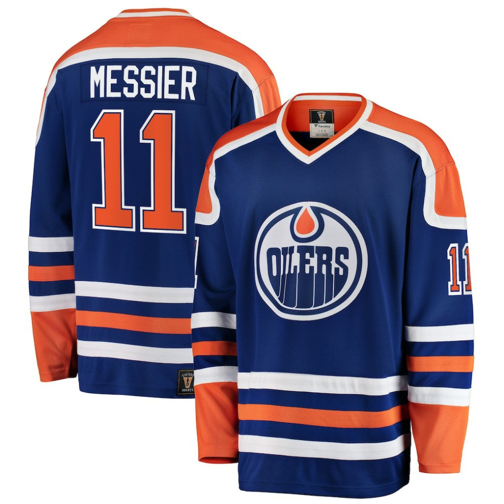 Mark Messier Edmonton Oilers Fanatics Premier Breakaway Retired Player Jersey Sale