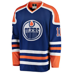 Mark Messier Edmonton Oilers Fanatics Premier Breakaway Retired Player Jersey Sale