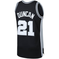 Tim Duncan San Antonio Spurs 1998/99 Big & Tall Hardwood Classics Swingman Jersey New