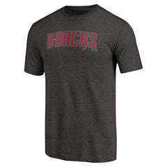Arizona Diamondbacks Team Wordmark Tri-Blend T-Shirt | MLB New