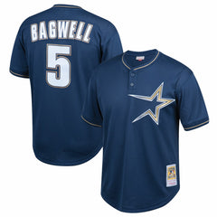 Jeff Bagwell Houston Astros Mitchell & Ness Youth Cooperstown Collection Mesh Batting Practice Jersey | MLB Discount
