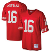 San Francisco 49ers Mitchell & Ness Joe Montana Big & Tall 1990 Retired Player Replica Jersey