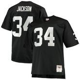 Las Vegas Raiders Mitchell & Ness Bo Jackson Big & Tall 1988 Retired Player Replica Jersey