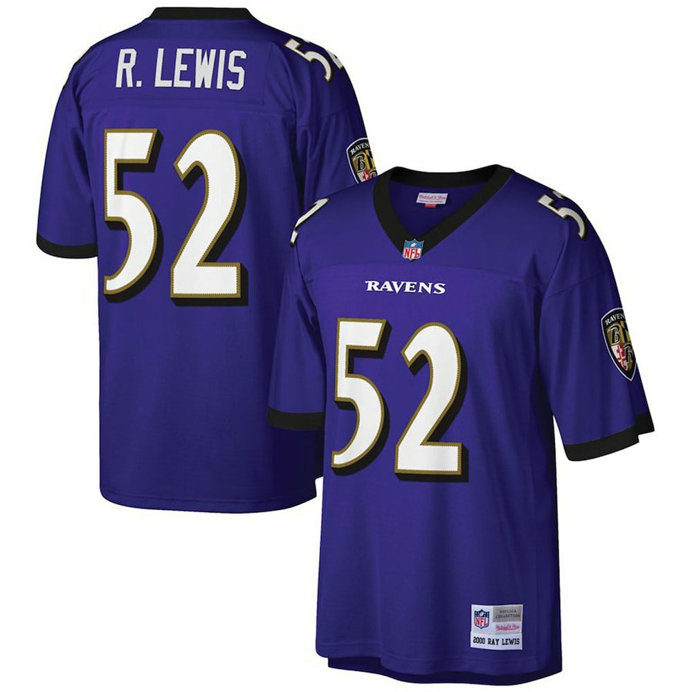 Baltimore Ravens Mitchell & Ness Ray Lewis Big & Tall 2000 Retired Player Replica Jersey