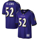 Baltimore Ravens Mitchell & Ness Ray Lewis Big & Tall 2000 Retired Player Replica Jersey