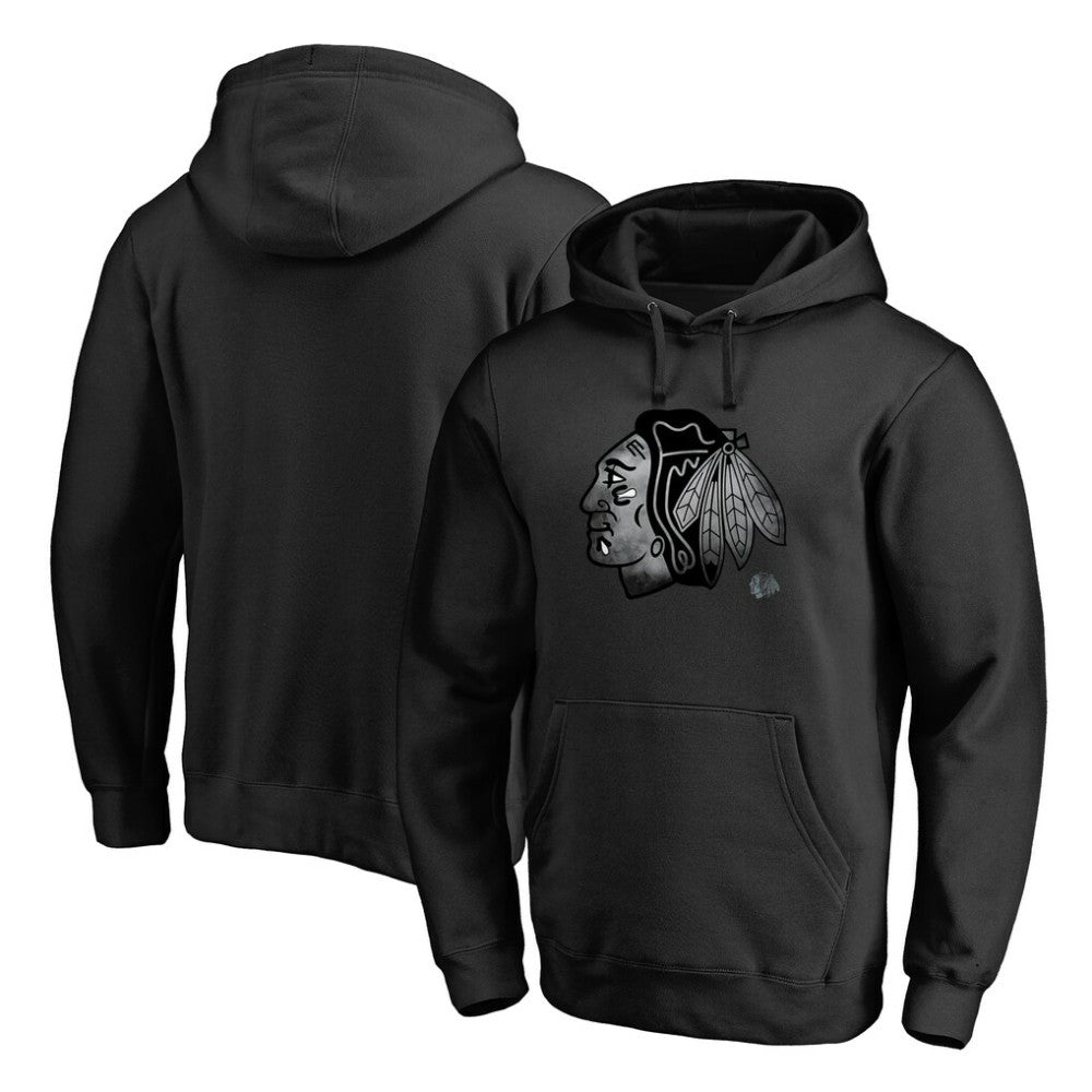 Chicago Blackhawks Core Smoke Pullover Hoodie For Sale