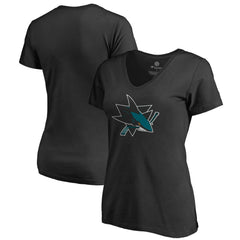 San Jose Sharks Women's Team Alternate V-Neck T-Shirt On Sale