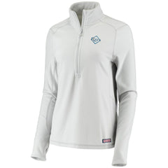 Tampa Bay Rays Vineyard Vines Women's Performance Grid Half-Zip Pullover Top | MLB Discount