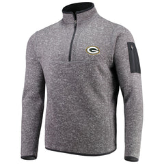 Green Bay Packers Antigua Fortune Quarter-Zip Pullover Jacket