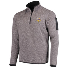 Minnesota Vikings Antigua Fortune Quarter-Zip Pullover Jacket