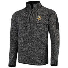 Minnesota Vikings Antigua Fortune Quarter-Zip Pullover Jacket