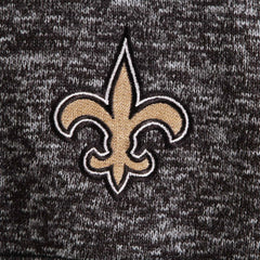 New Orleans Saints Antigua Fortune Quarter-Zip Pullover Jacket